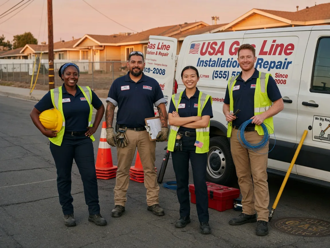 Gas Line Installation company in Cherokee, TX